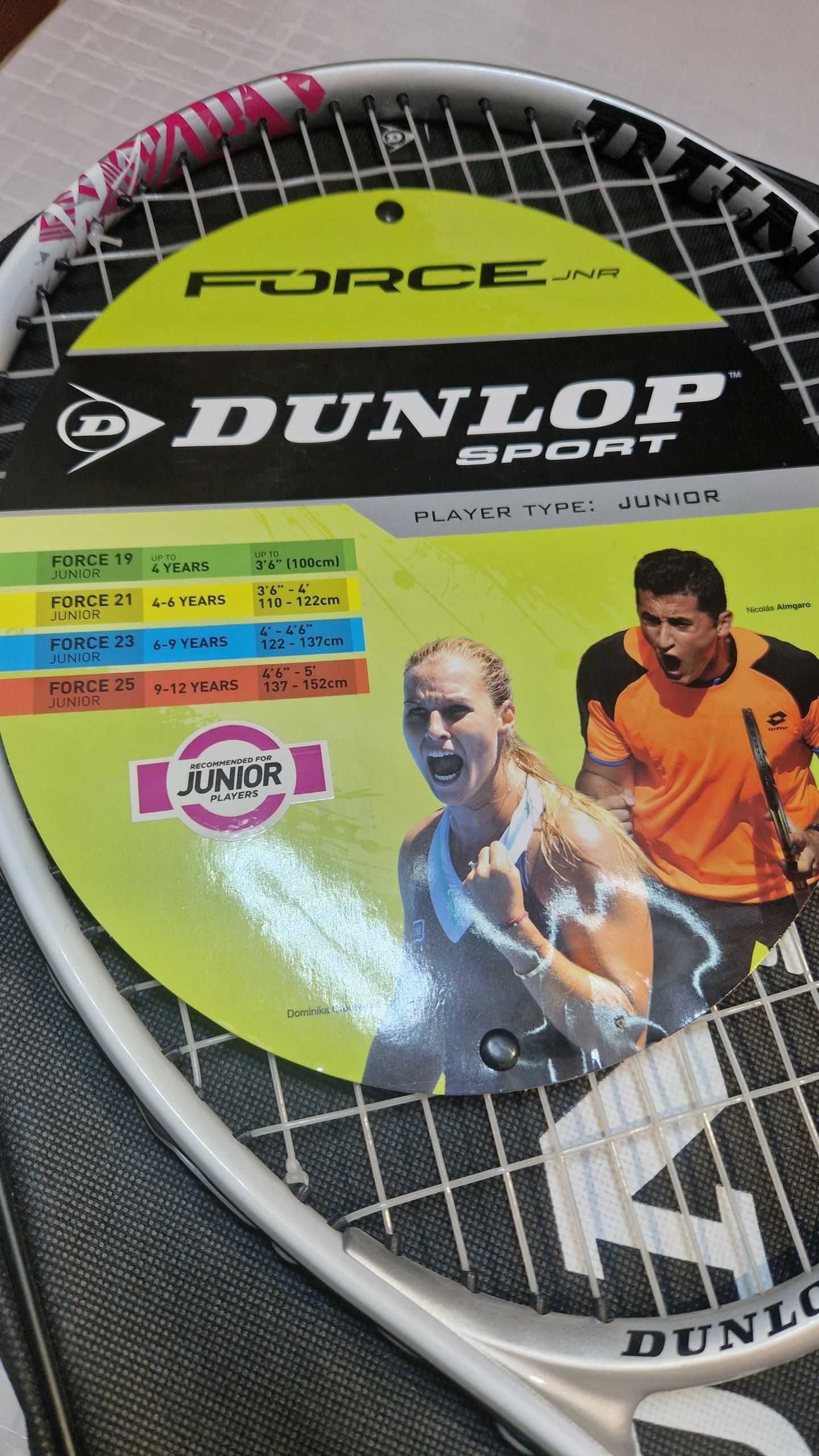 Rakieta tenisowa DUNLOP FORCE JUNIOR 25