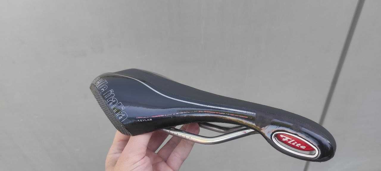 Сидушка Selle Italia Flite titanium kevlar slr gel flow specialized