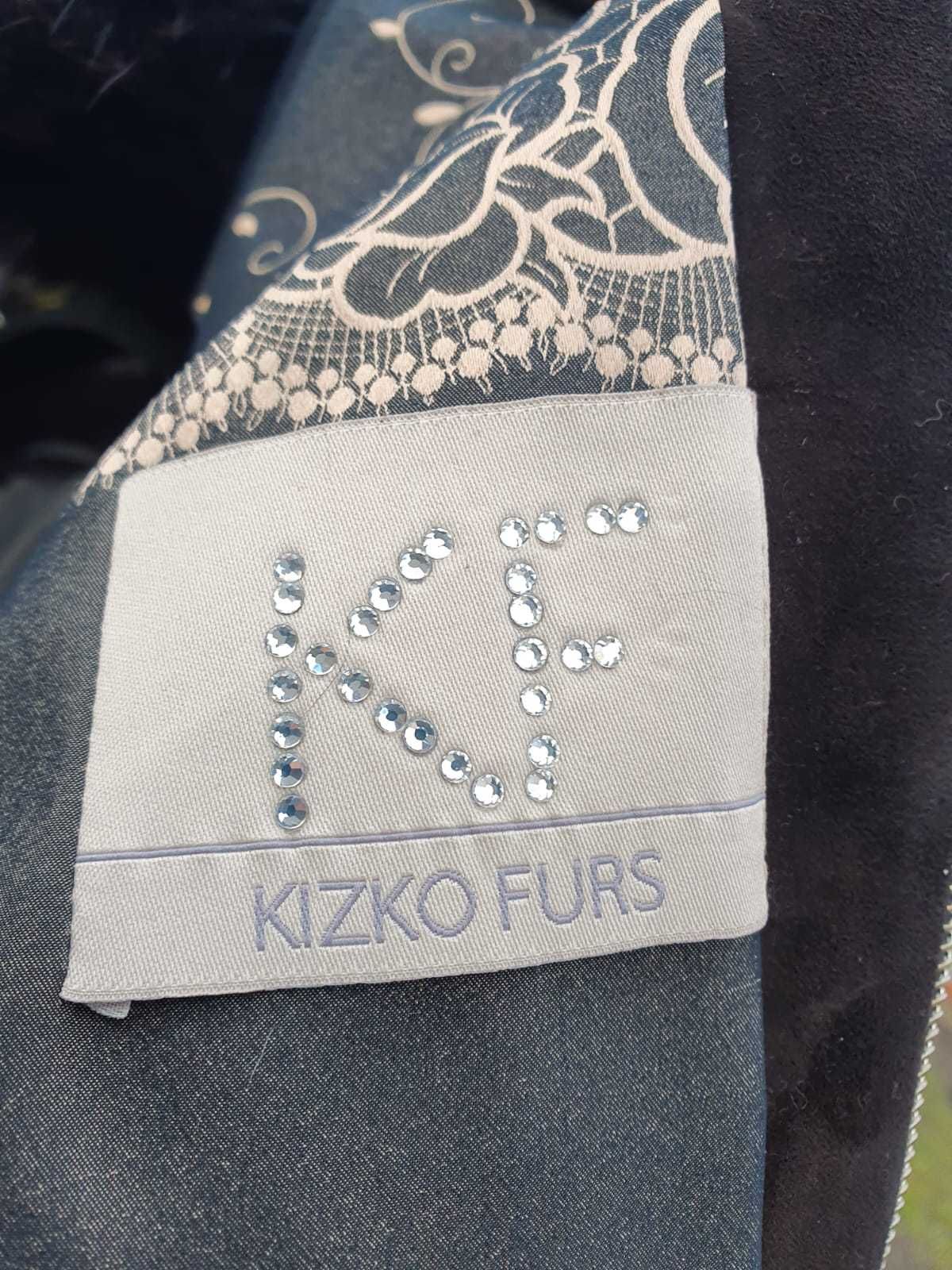 Півшубка жіноча натуральна з хутра песця Kizko Furs
