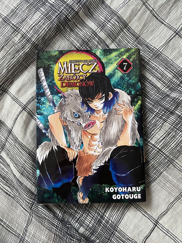 Manga Demon Slayer / Miecz Zabójcy Demonów / Kimetsu No Yaiba / tom 7