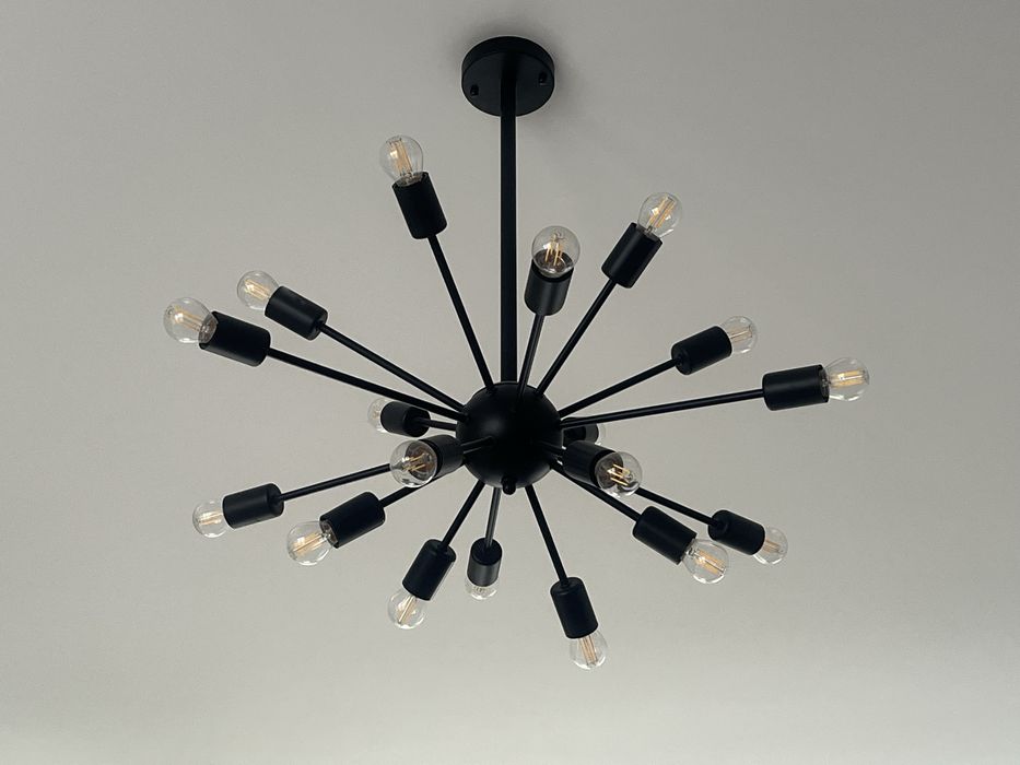Lampa wisząca - czarna