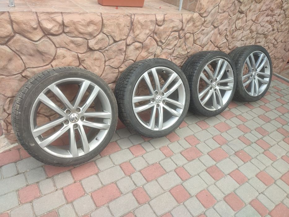 Диски з резиною R19 VW з Passat NMS B7 Б8 R-Line