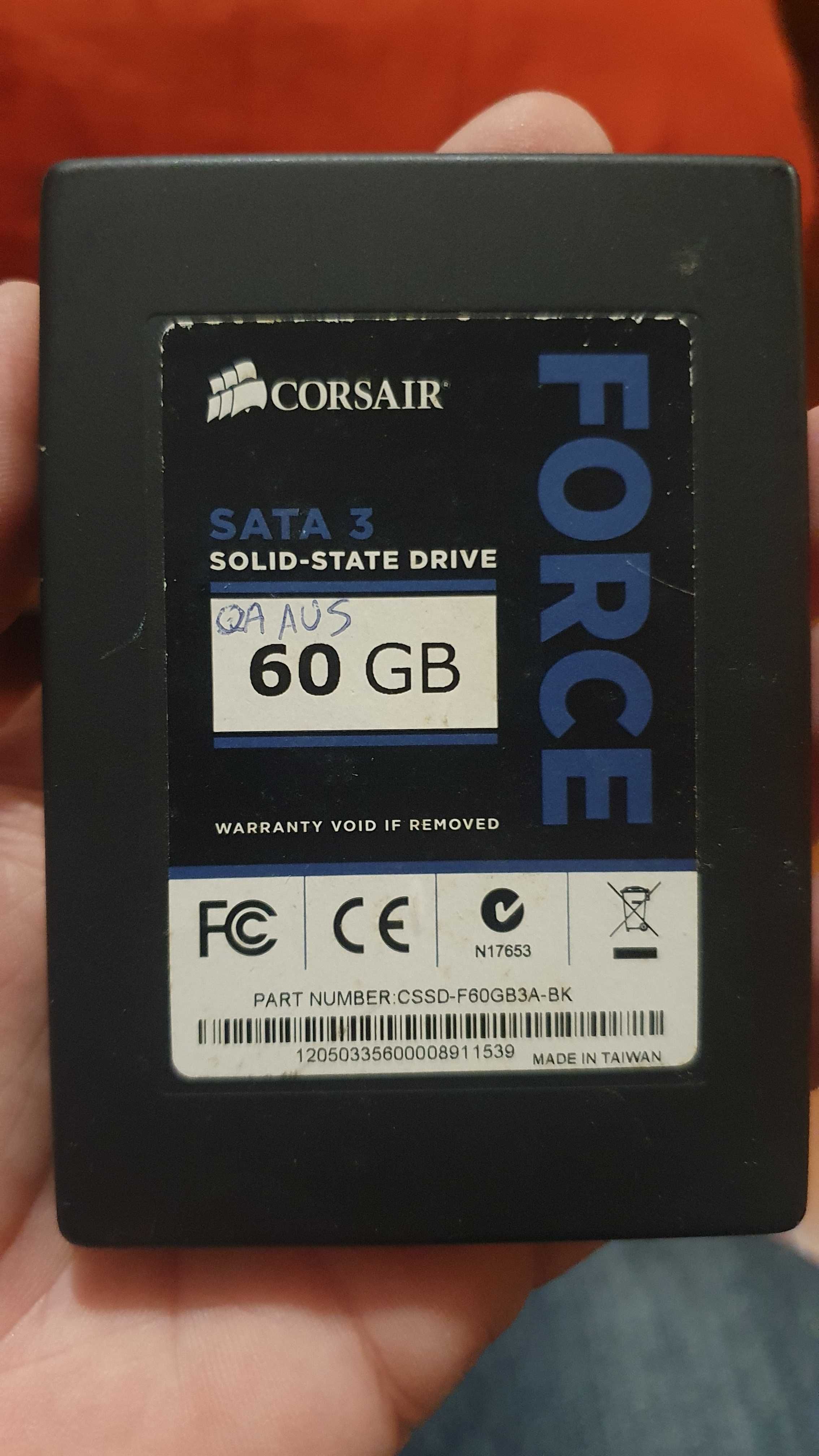 Disco SSD 60GB SATA 3 Corsair
