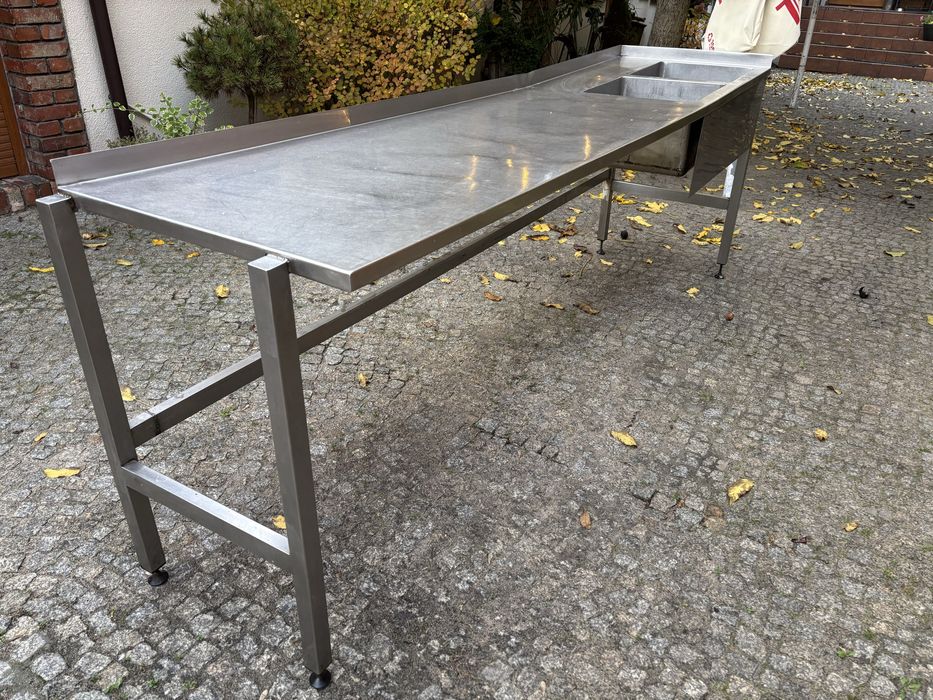 Stół gastronomiczny ze zlewem