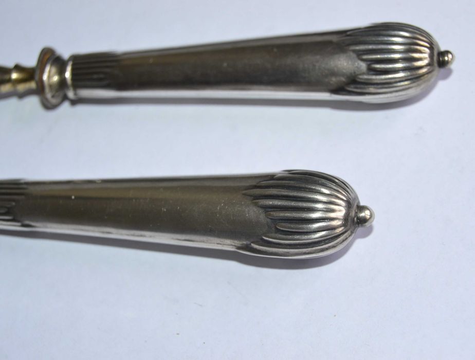 2 Garfos Antigos em Prata, 75g