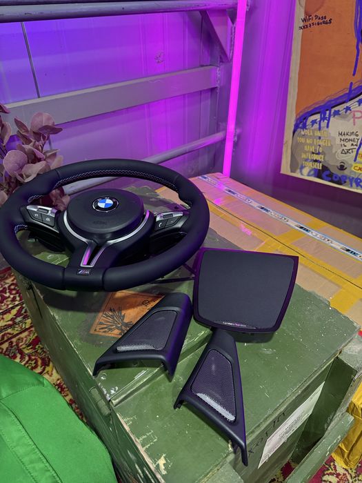 Накладки ВЧ динамика сеточки твиттер Harman Kardon BMW F10 F11