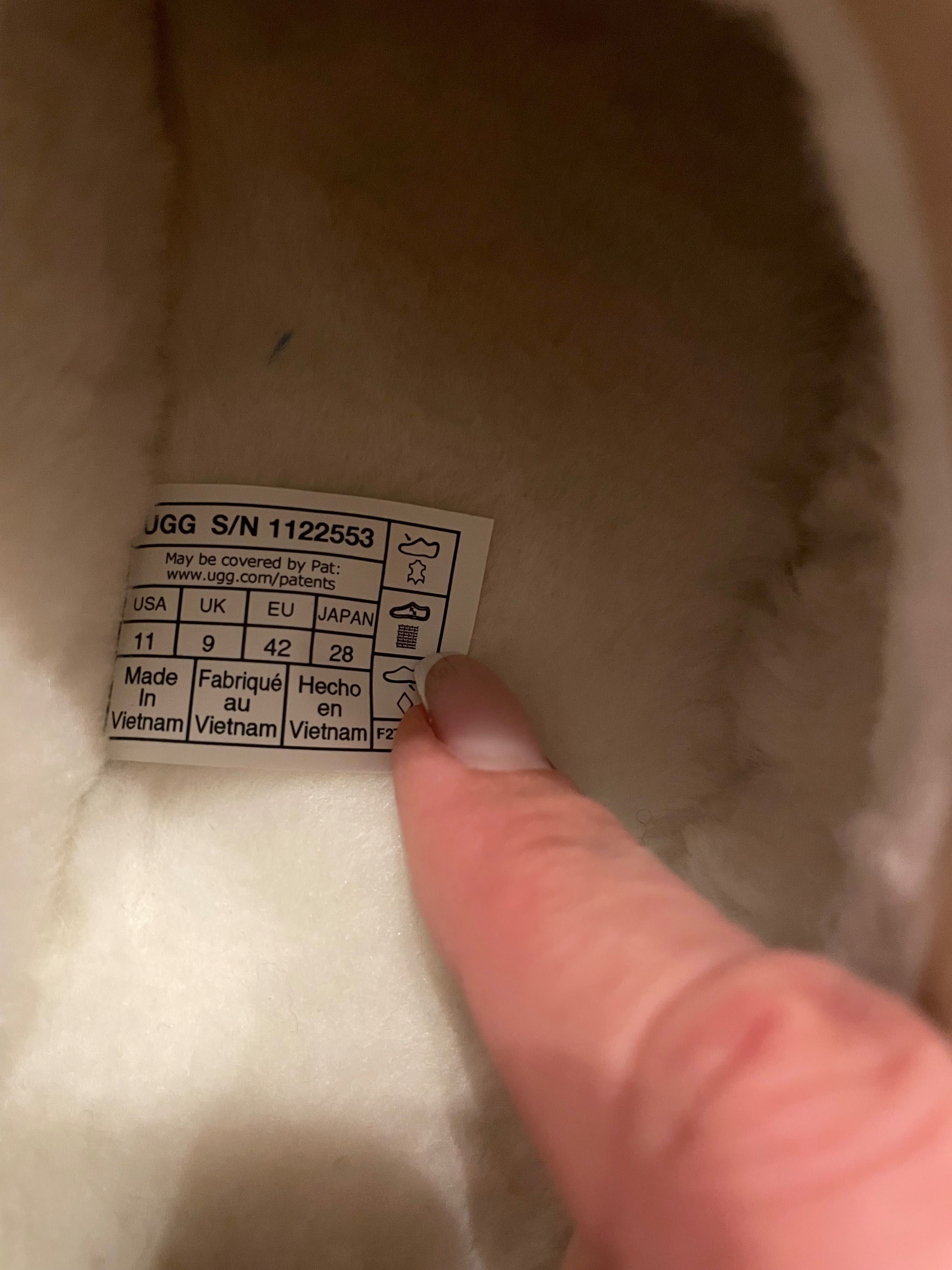 Угги ugg tazz Sand оригінал з США, 42 розмір