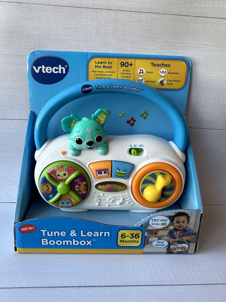 Розвиваюча музична іграшка Бумбокс VTech Tune and Learn Boombox