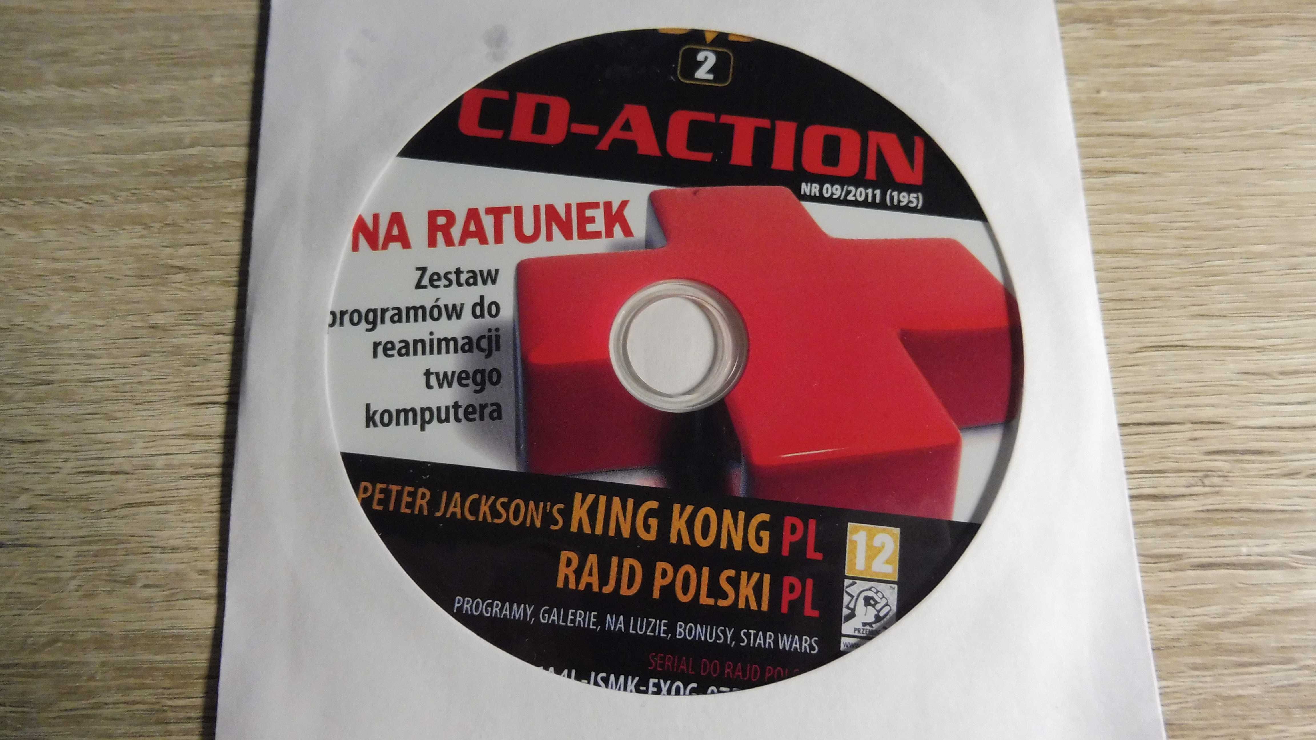 CD Action 09/2011 (195) - Peter Jackson King Kong, Rajd Polski