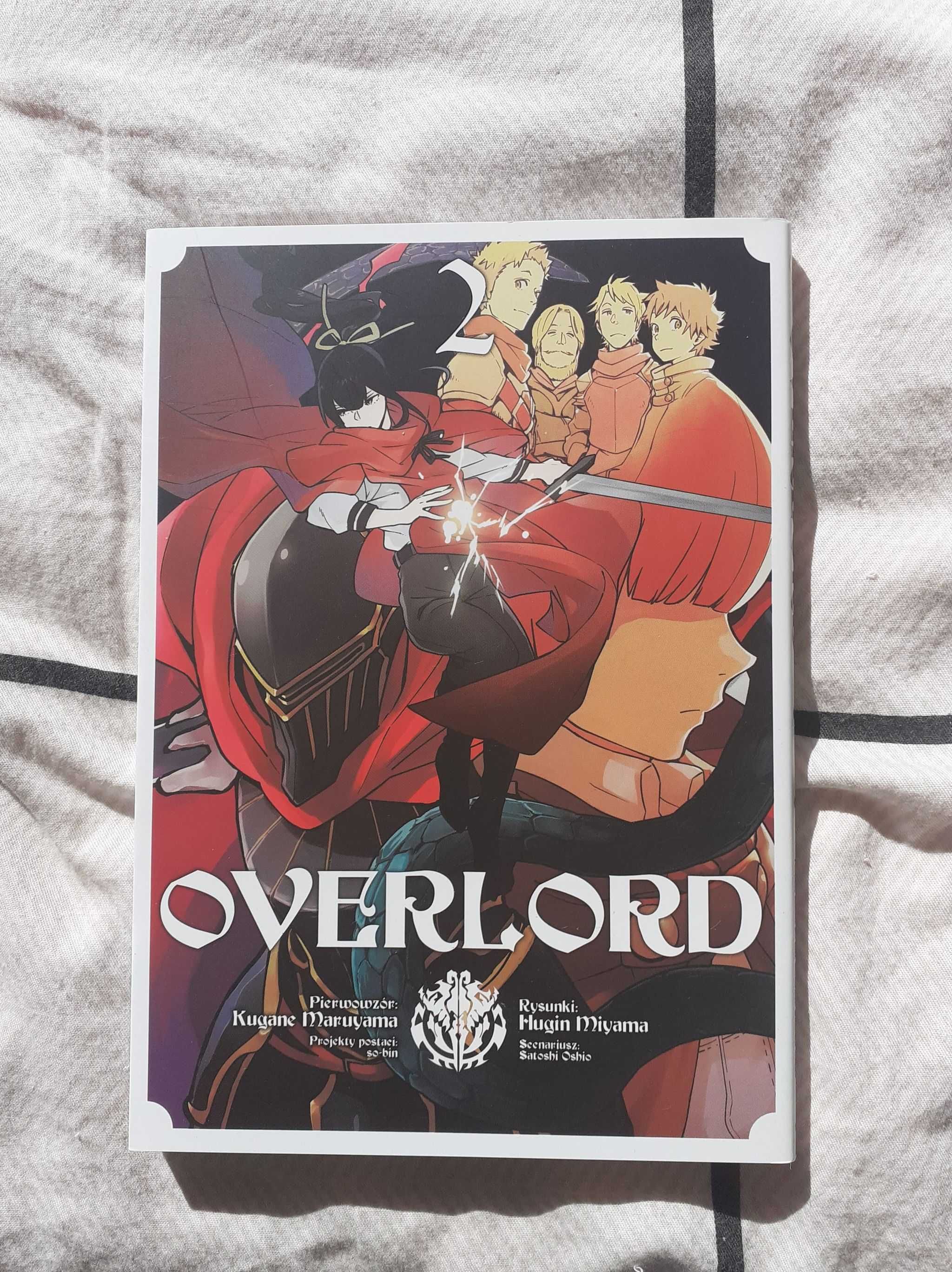 Manga Overlord tomy 1-3