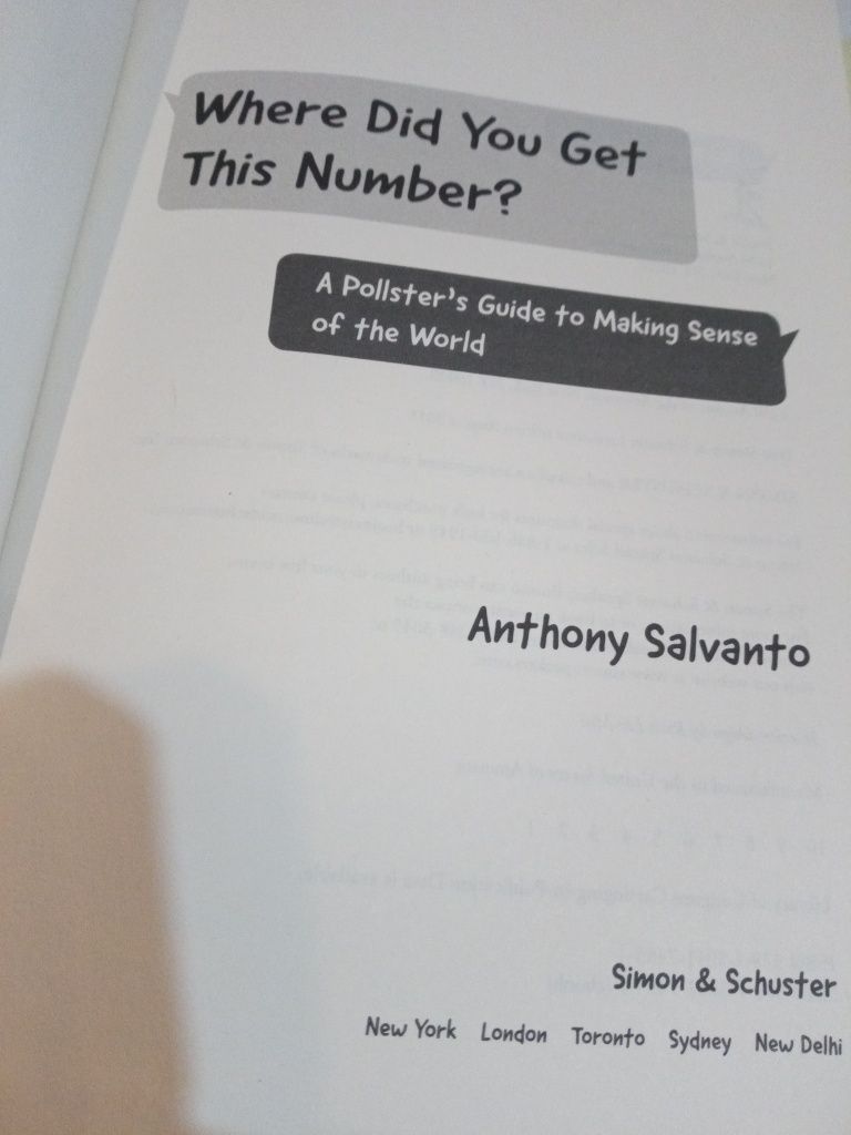 Where Did You Get This Number?: A Pollster's Guide