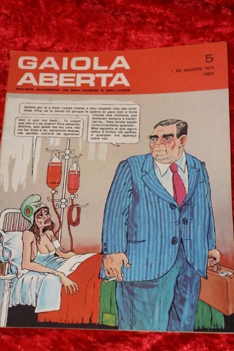 Revista de sátira, após 25 de Abril de 74