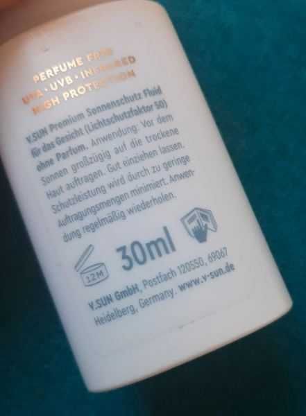 V.SUN spf 50 Sun fluid Little sunshine nowy 30ml