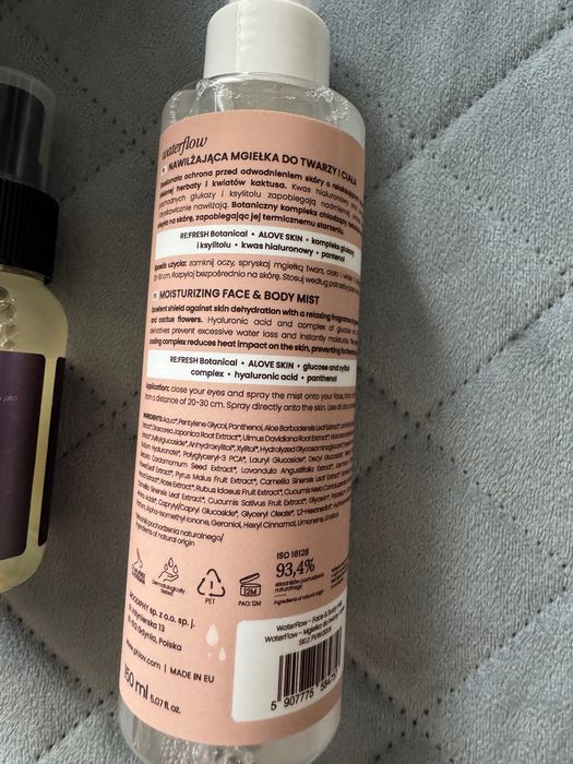 Phlov by Anna Lewandowska Face &Body Mist oraz Mgiełka Tonizująca