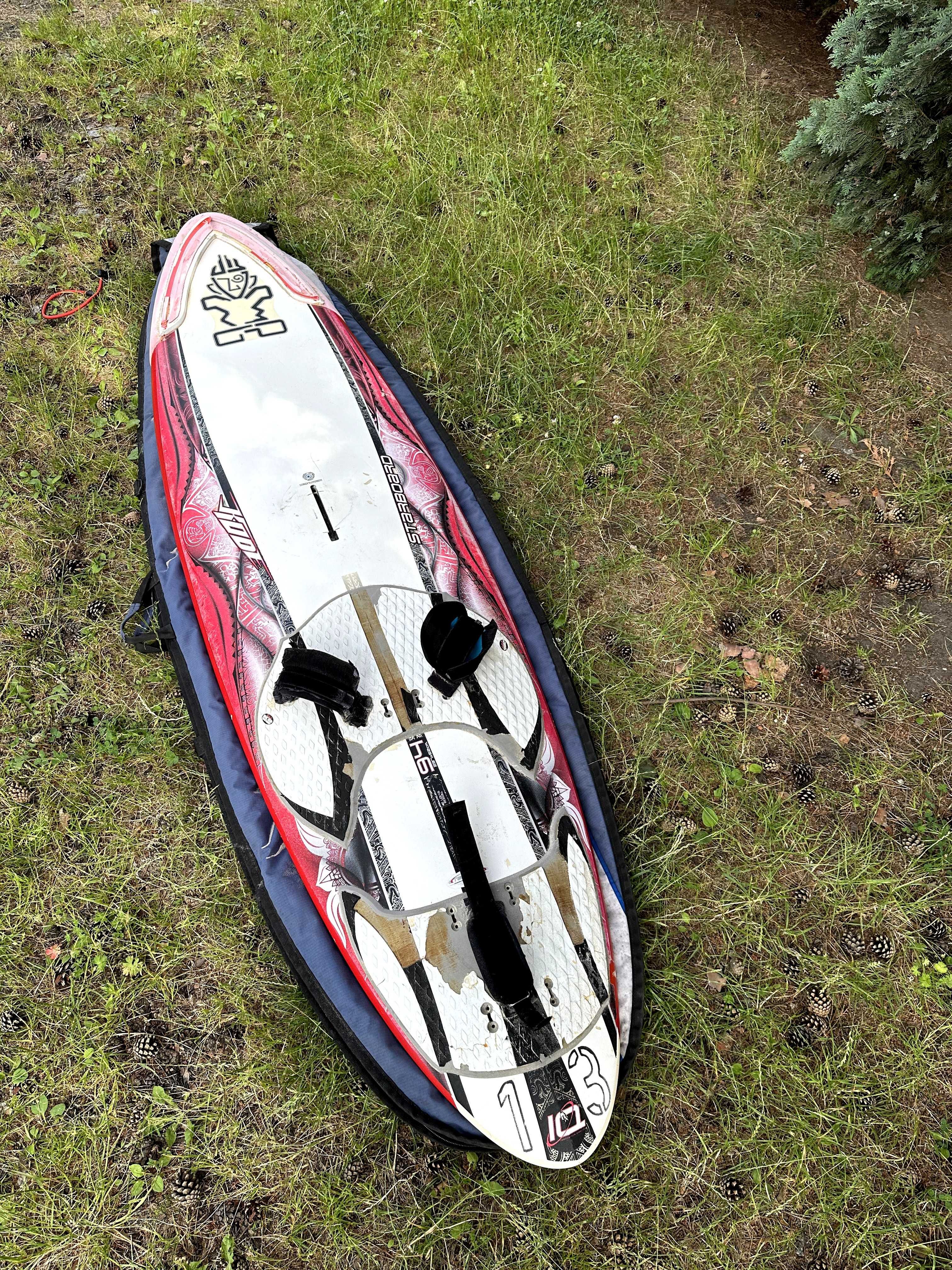 Zestaw windsurfingowy Starboard Futura+Kode, Gaastra GTXRace, NS Curve