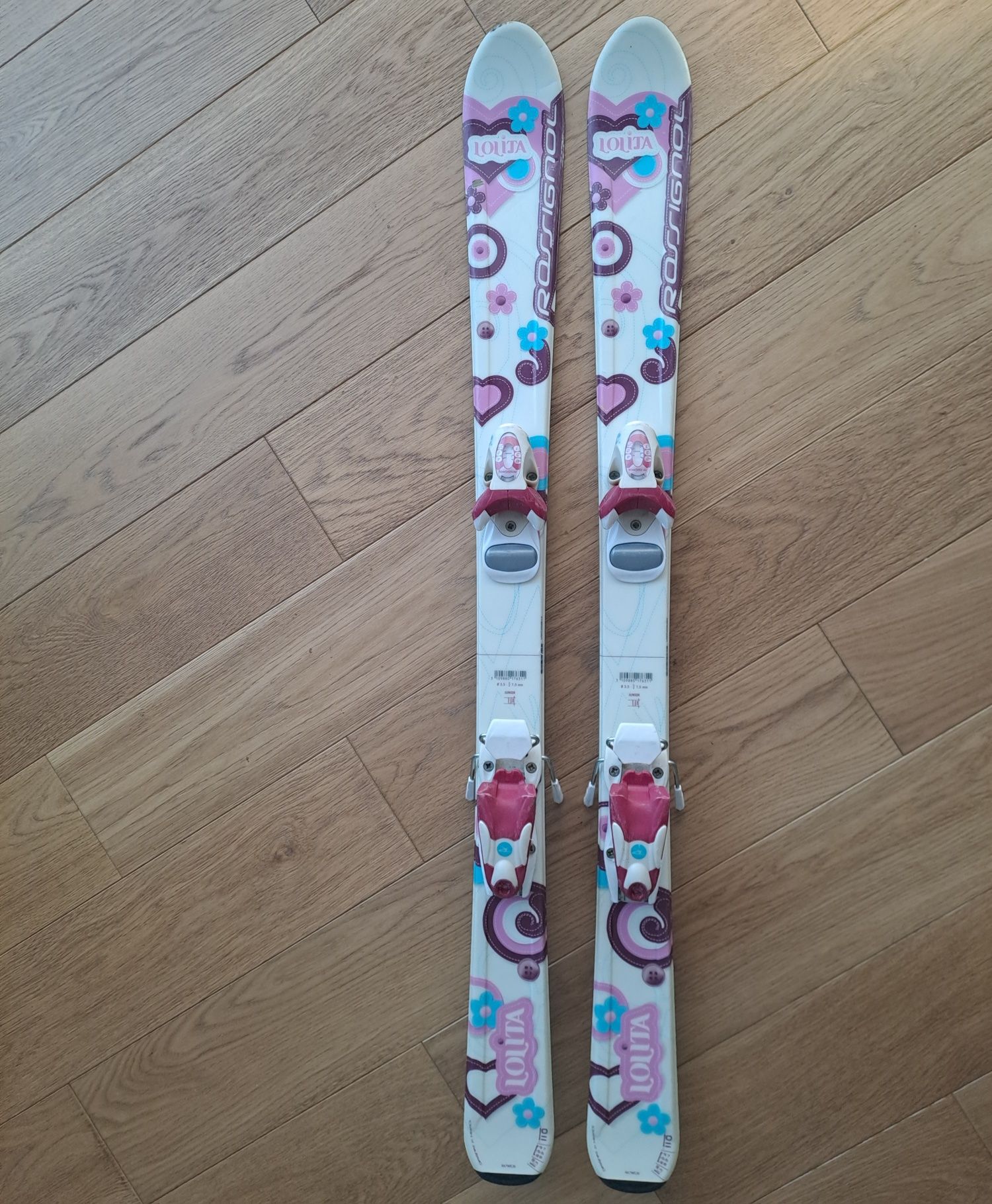 narty Rossignol lolita girl 110cm