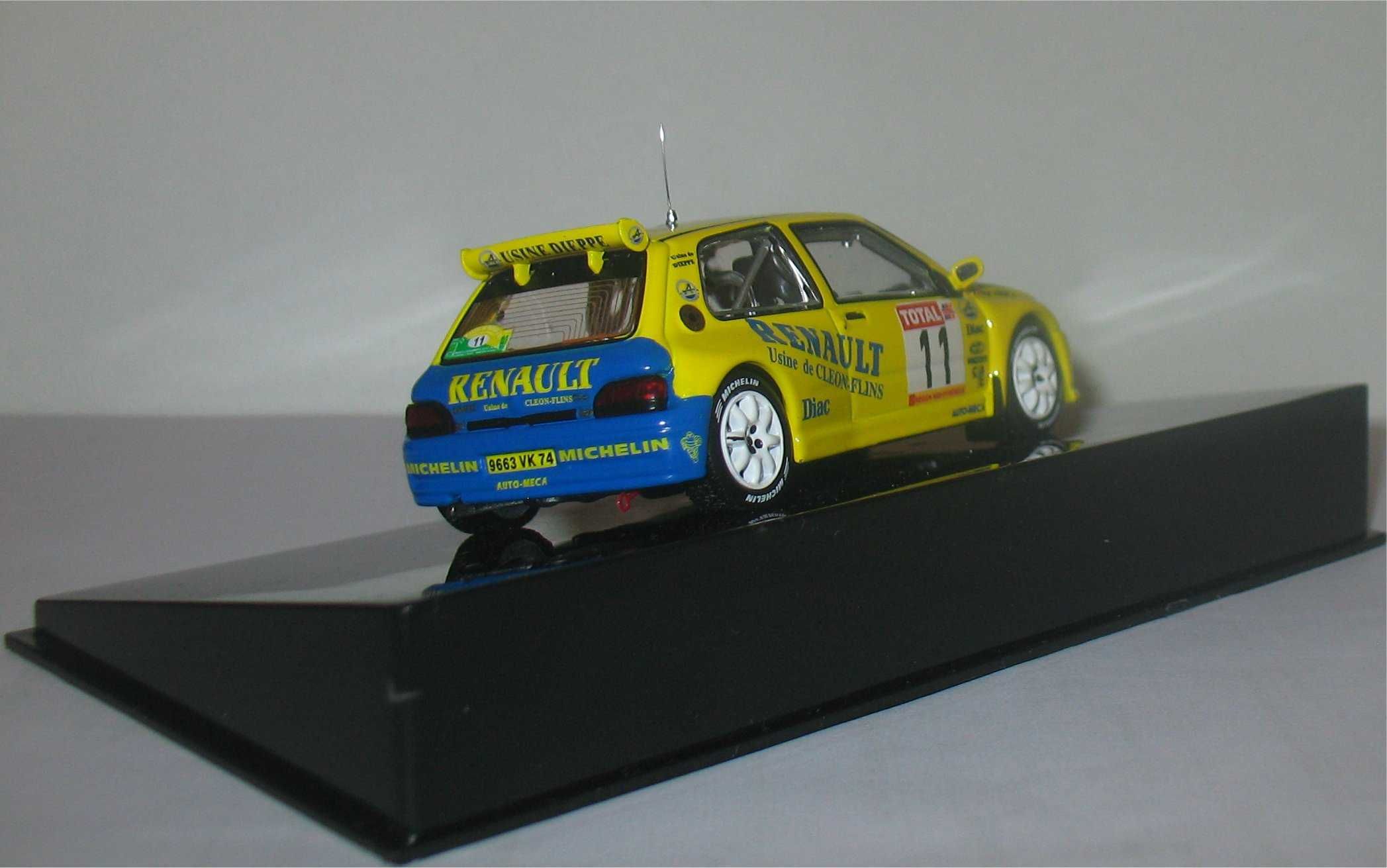 Ixo - Renault Clio Maxi - 2º Rally du Rouergue 1995 - Serge Jordan