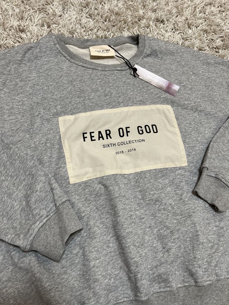 Fear of god balenciaga світшот