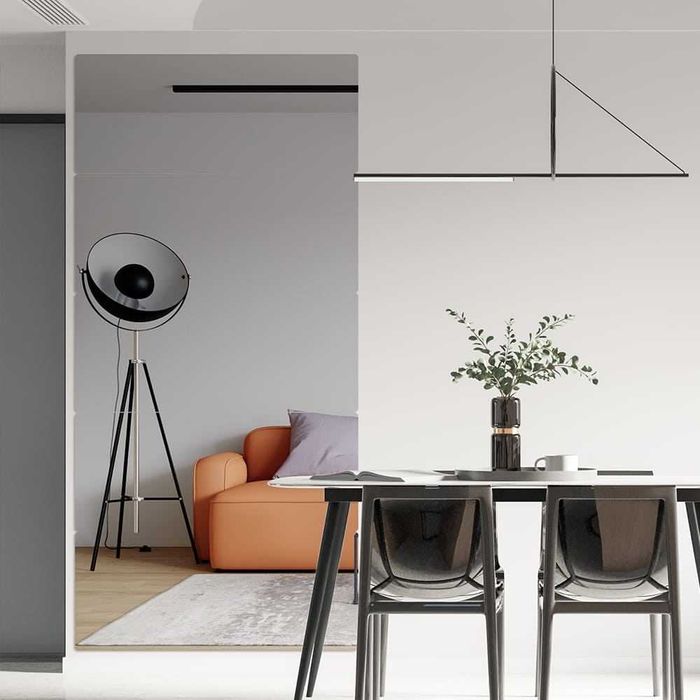 Дзеркало акрилове на клейовій основі Великі розміри Ударостійке