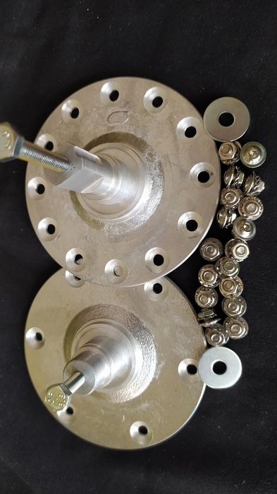 Опори барабана провідна під лиски з пазом та ведена до пральних машин