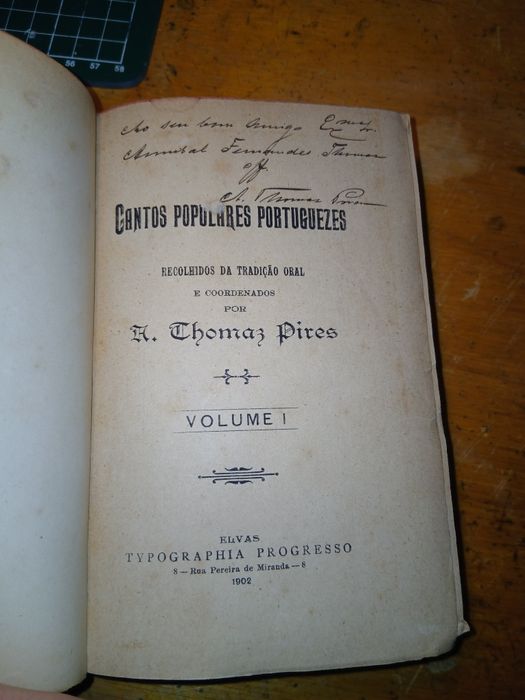 Tomás Pires, Contos Populares Portugueses recolhidos da Tradiç