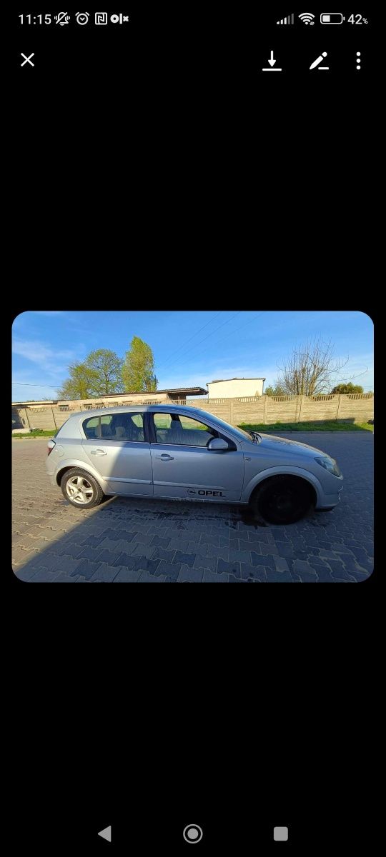 Opel Astra h  hak 2004