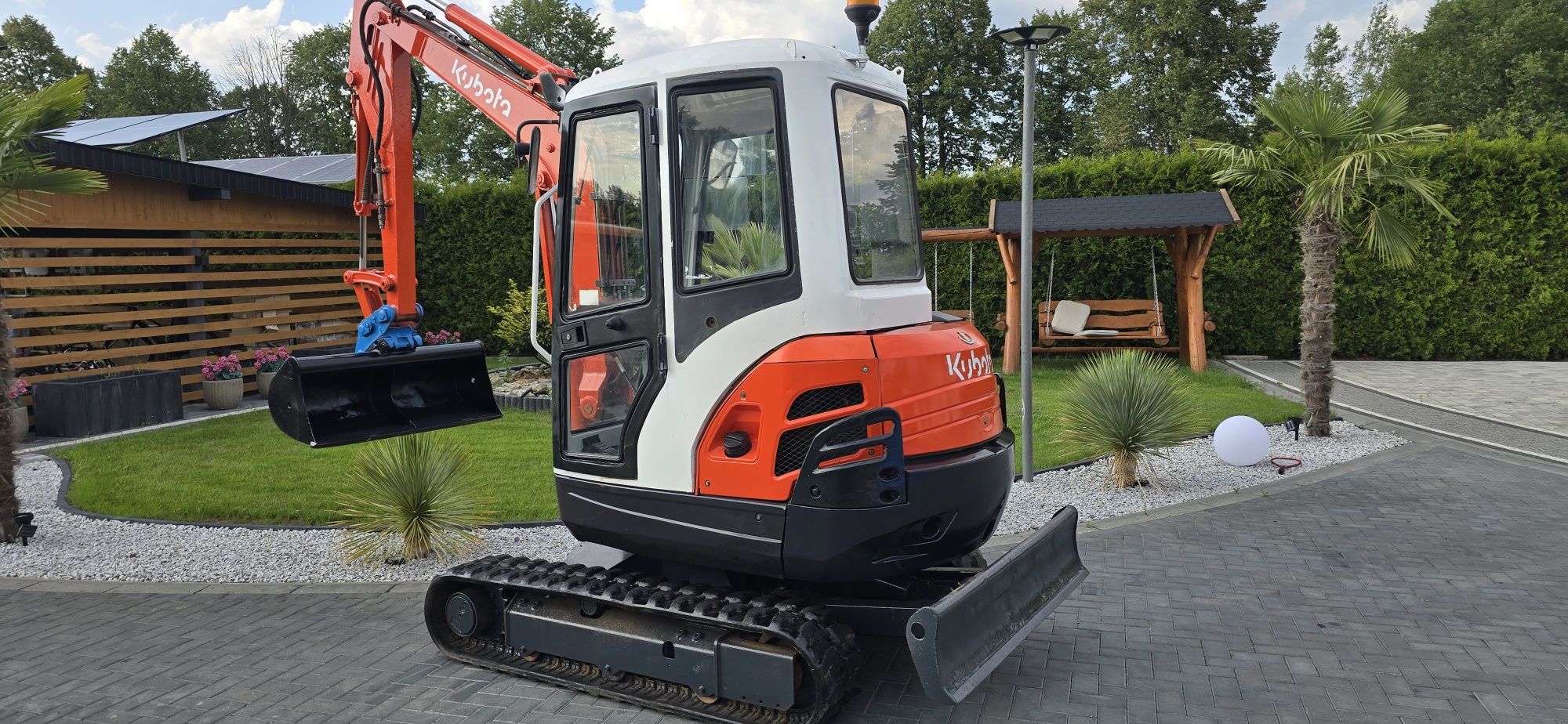 Minikoparka kubota 3.2 Niemcy! Mocna Maszyna Long Ramie