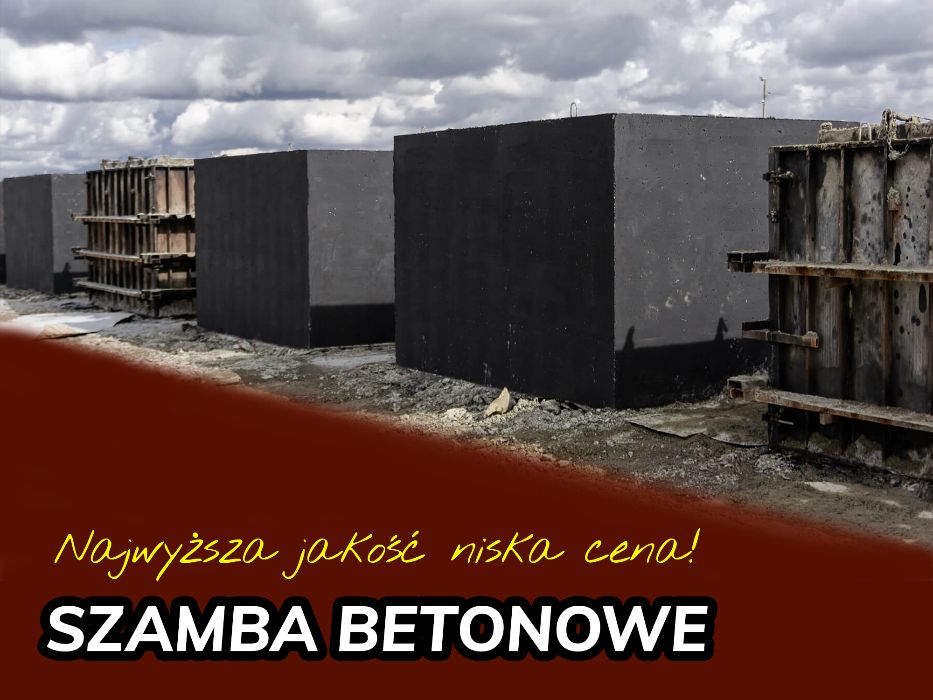 Zbiornik betonowy Szambo betonowe Deszczówka Piwiniczka GWARANCJA 5LAT