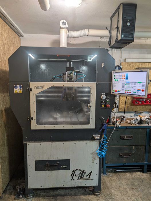 Frezarka CNC / Ploter CNC MLM STC753 Wrzeciono HITECO 9,5kW