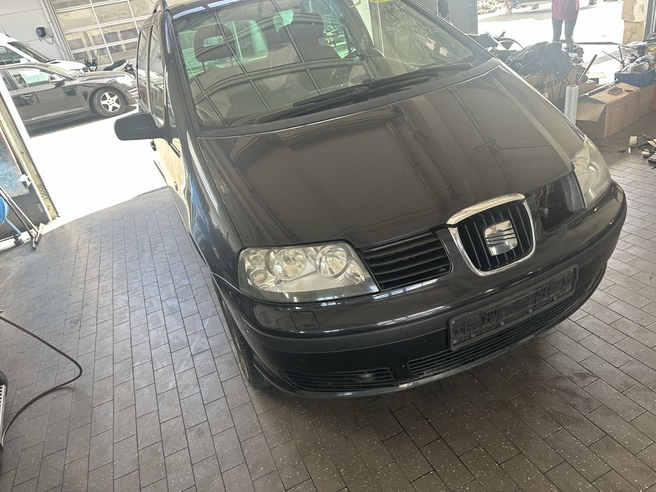Seat Alhambra 1,9 tdi 2004 silnik AUY skrzynia biegow drzwi fotele