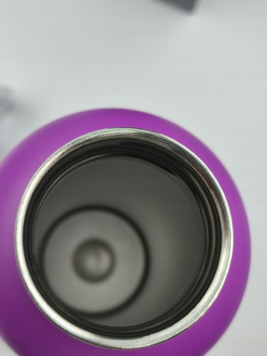 butelka termos na wodę sparrow fioletowa 1000ml ze stali nierdzewnej