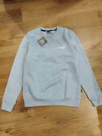 Puma M bluza damska z małym logo arctic ice