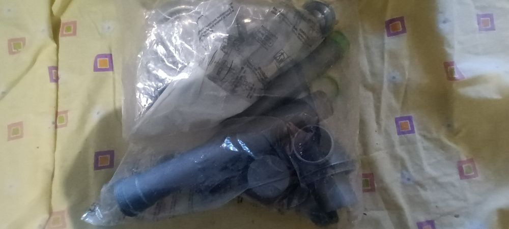 Banca de cozinha em resina cinzento escuro nova