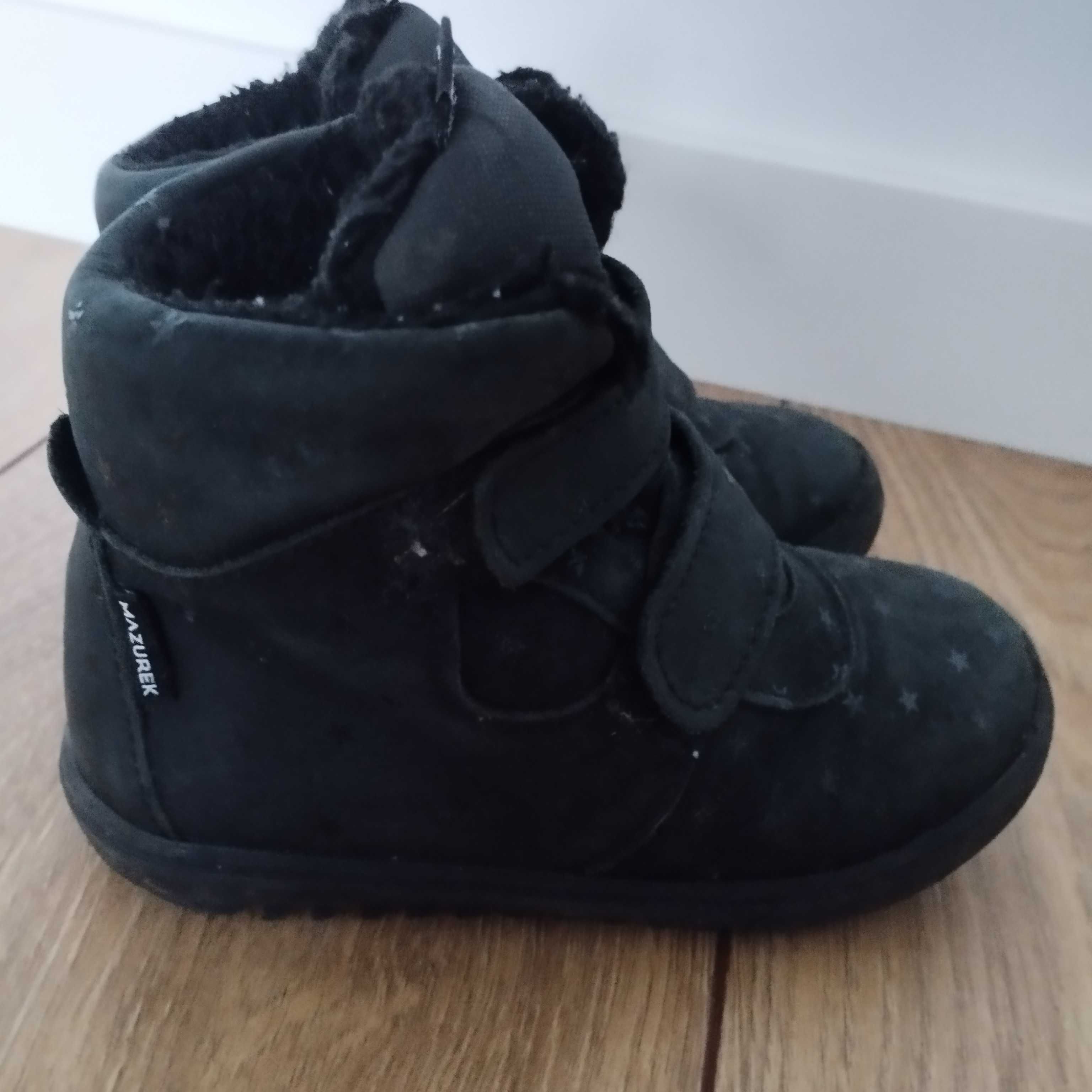 Buty zimowe Mazurek dla dziewczynki wkładka 17 cm