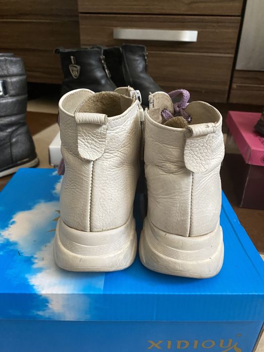 Демісезонні черевики! Шкіряні!