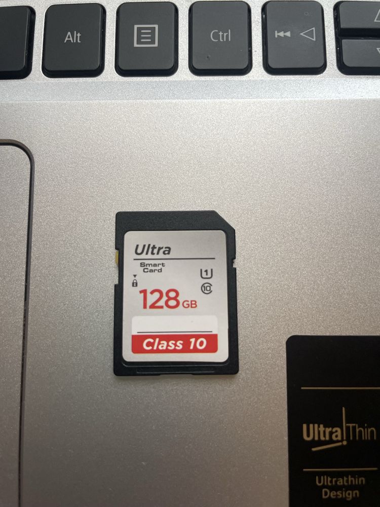 SD карта памʼяті 128GB Class 10 U1 | нова в упаковці | для відео, фото