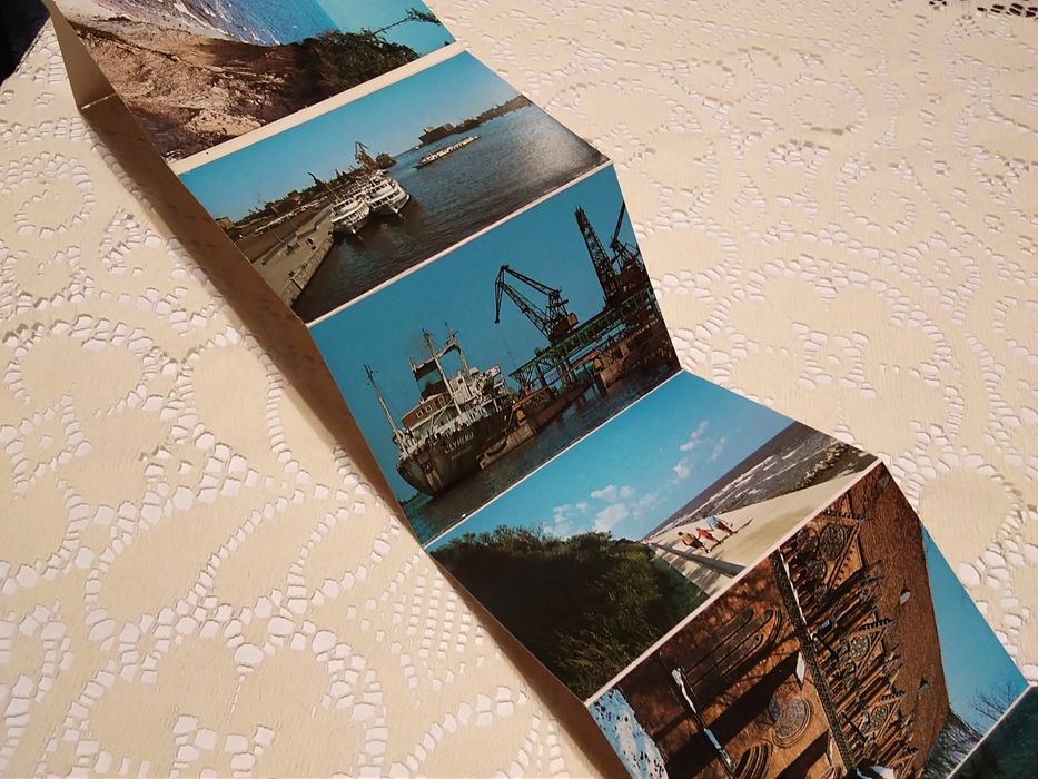 Widokówki harmonijkowe 1981 rok, ziemia Szczecińska.