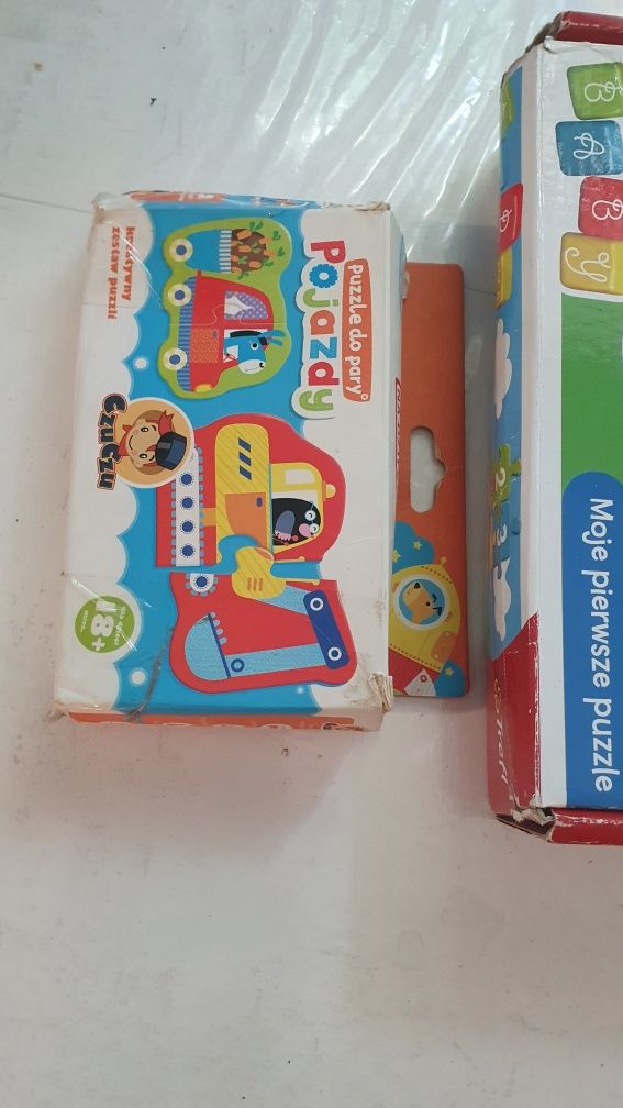 Puzzle zestaw 5 Fisher price trefl czuczu