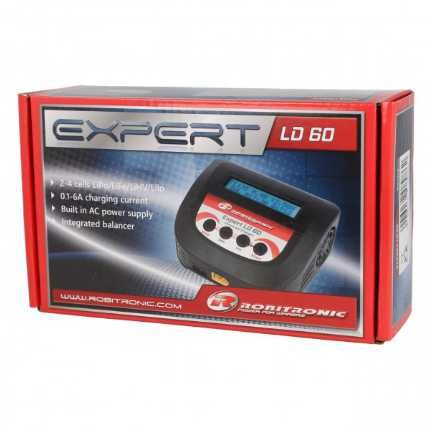 Carregador Digital Robitronic LD 60 Expert LiPo 2-4s 6A 60W