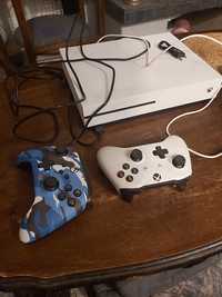 Konsola XBOX ONE S na gwarancji + 2 pady