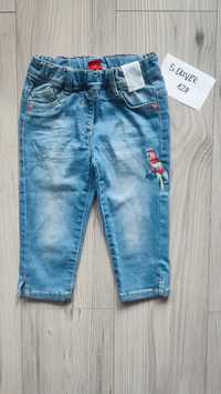 Spodnie rybaczki S. Oliver jeans rozmiar 128