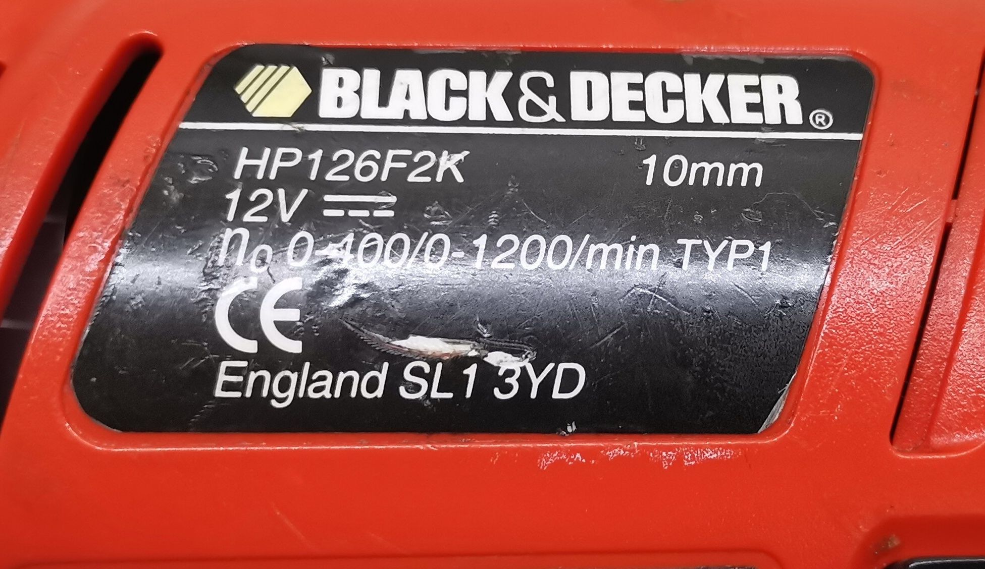 Wkrętarka Black&Decker HP126F2K 12V sprawna