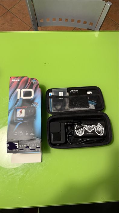 Gopro Hero10 black (com cartão, +acessorios)