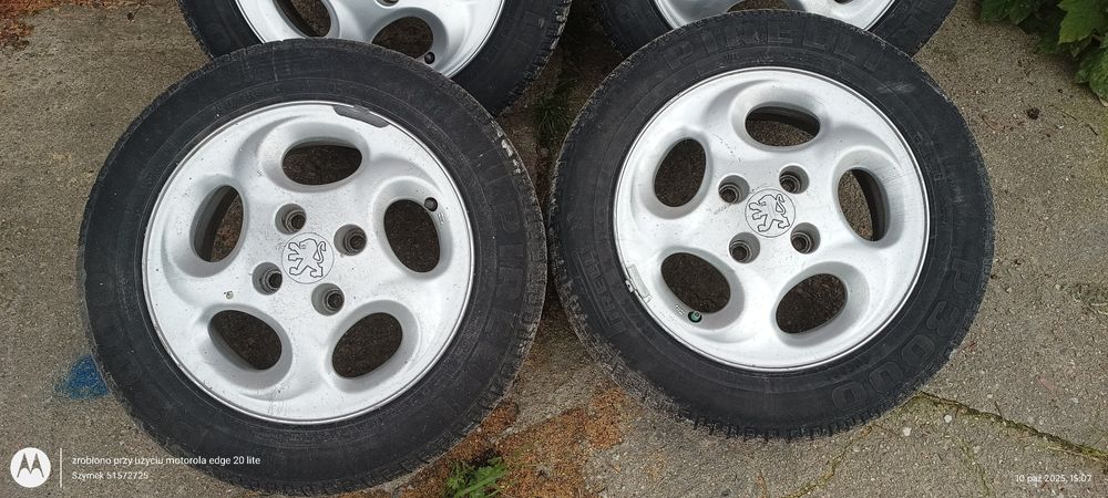 Komplet kół aluminiowych 4x108 r14 peugeot citroen