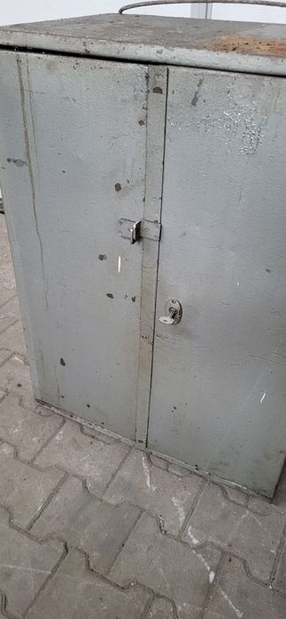 Szafka Warsztatowa Narzedziowa metalowa zamykana warsztatowa 90x65x45