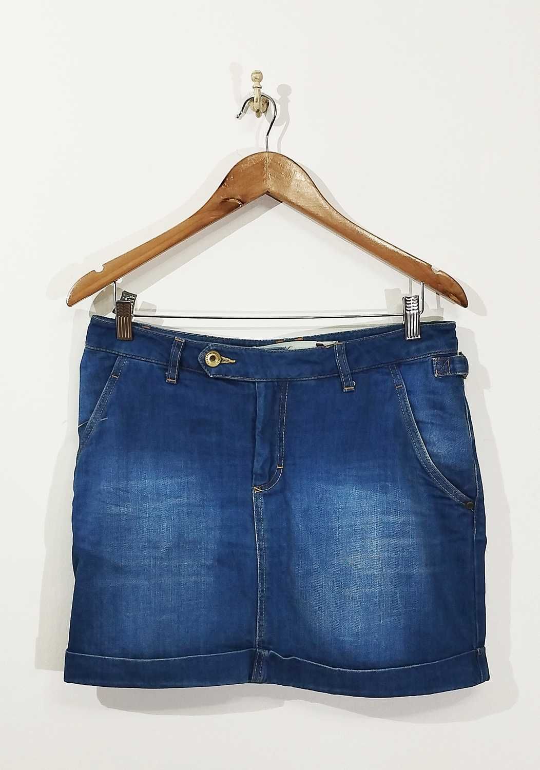 Jeansowa spódnica  100% bawełna PEAK PERFORMANCE  M/L  38/40