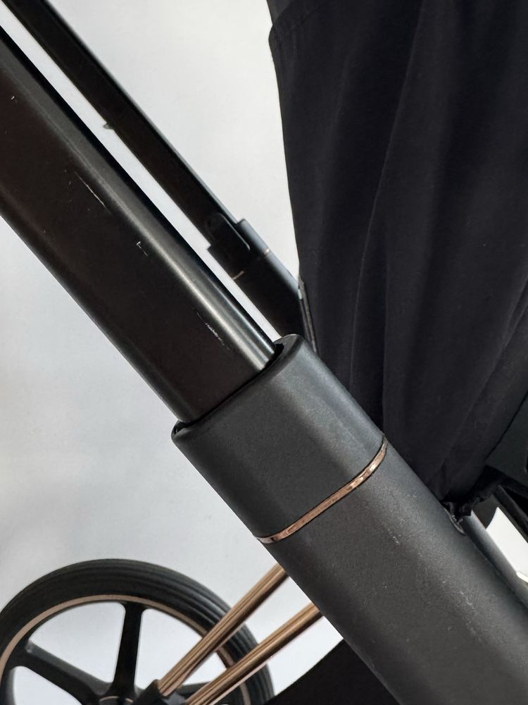 Wozek Cybex Priam 4.0 2w1 rose gold, gondola + spacerówka + gratisy