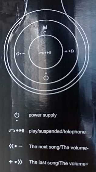 Słuchawki bezprzewodowe P47 Bluetooth.