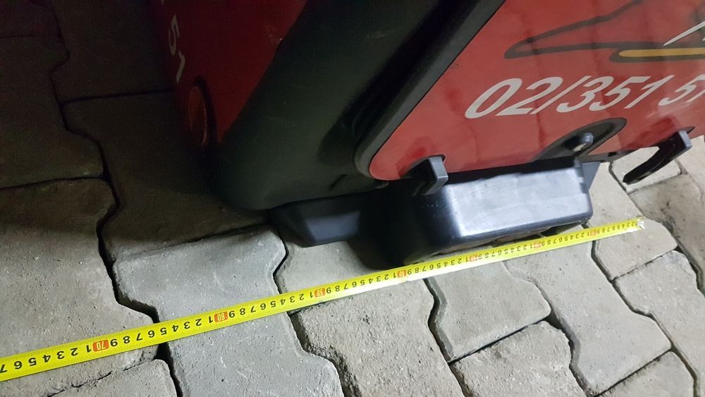 kufer bagażnik torba do rozwożenia pizzy na skuter motor bagażnik