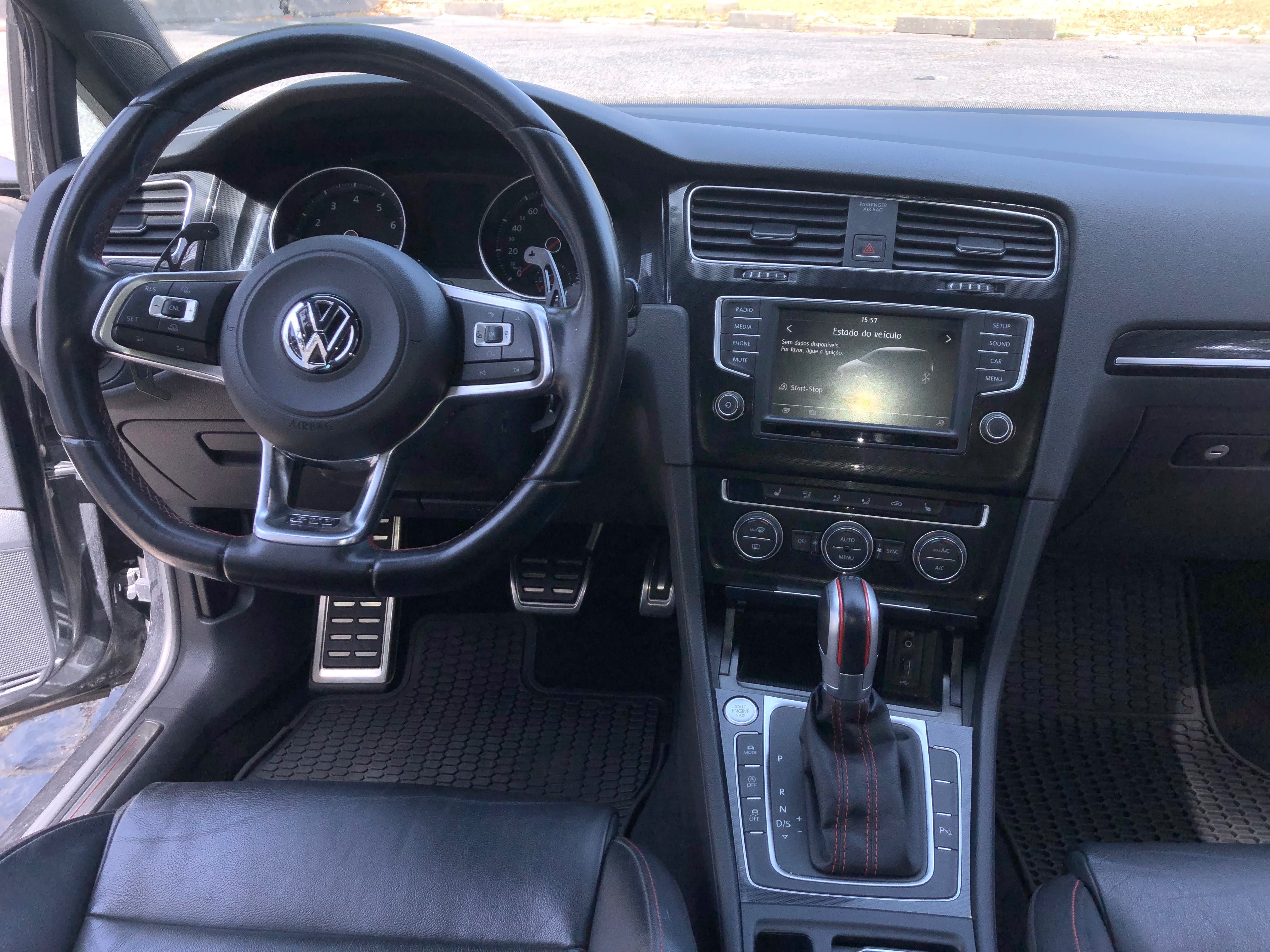 VW Golf TSI GTI 2.0 DSG PERFORMANCE Estofos em pele full extras